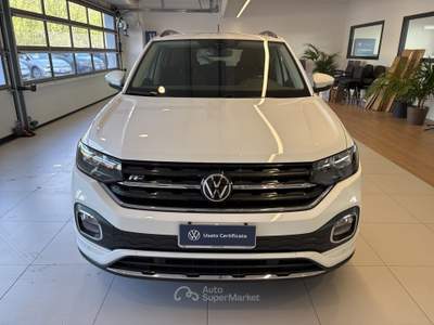Volkswagen T-Cross  - t-cross 1.0 tsi sport 95cv Bianco usata Salerno