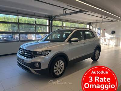 Volkswagen T-Cross  - t-cross 1.0 tsi style 95cv Argento usata Salerno