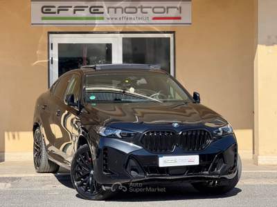 BMW X6 xDrive30d 48V Msport 298cv Nero usata Mentana