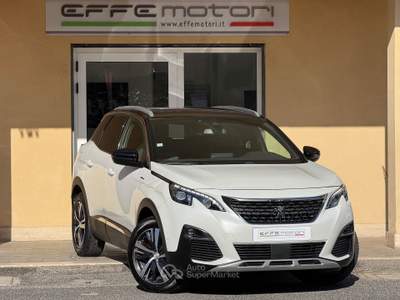 Peugeot 3008 GT Line Tagliandi Certificati Distribuzione Fatta TETTO APRIB Bianco usata Mentana