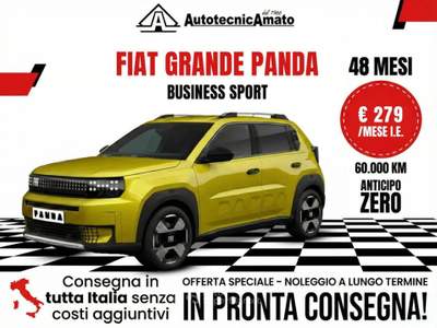 Fiat Grande Panda 1.2 100 CV S&S Business Giallo usata Marsala