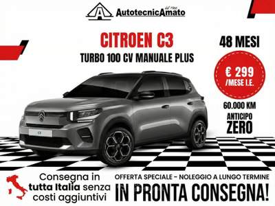 Citroen C3 Turbo 100 CV Manuale Plus Bianco usata Marsala
