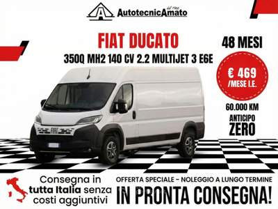 Fiat Ducato 350Q MH2 140 CV 2.2 Multijet 3 E6E Bianco usata Marsala