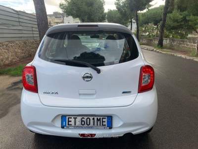 Nissan Micra  1.2 12V 5p. Acenta Bianco usata Grottaglie