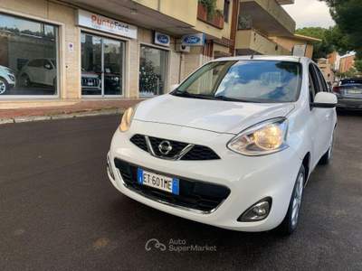 Nissan Micra  1.2 12V 5p. Acenta Bianco usata Grottaglie