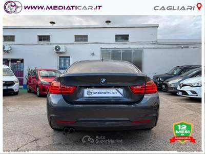 BMW Serie 4 Gran Coupé 428i 428i Gran Coupé Msport Nero usata Cagliari