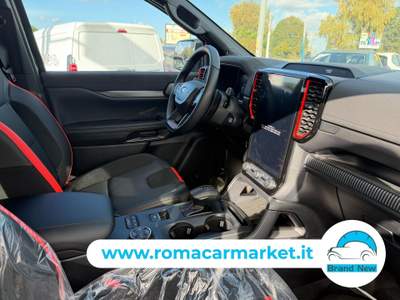 Ford Ranger 2.0 ecoblue 210cv auto NUOVO UFFICIALE ITALIA Nero usata Roma