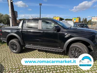 Ford Ranger 2.0 ecoblue 210cv auto NUOVO UFFICIALE ITALIA Nero usata Roma