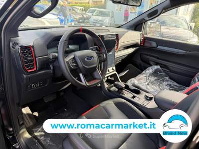 Ford Ranger 2.0 ecoblue 210cv auto NUOVO UFFICIALE ITALIA Nero usata Roma