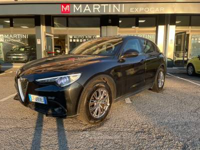 Alfa Romeo Stelvio 2.2 TD 190 CV AT8 Q4 Business PREZZO REALE Nero usata Casalgrande