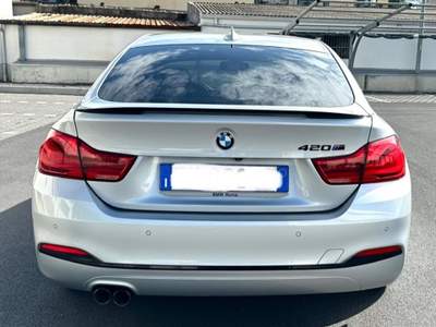 BMW Serie 4 Gran Coupé 420d AUTOMATICA  Argento usata Catania