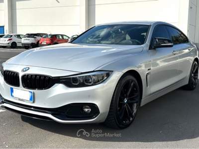 BMW Serie 4 Gran Coupé 420d AUTOMATICA  Argento usata Catania