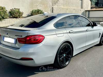 BMW Serie 4 Gran Coupé 420d AUTOMATICA  Argento usata Catania
