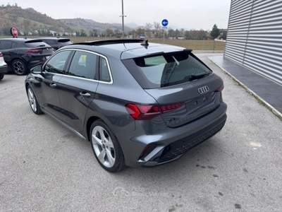 Audi A3 SPB 35 TDI S tronic S line TETTO SPORTBACK SLINE Grigio usata Sant'Angelo in vado