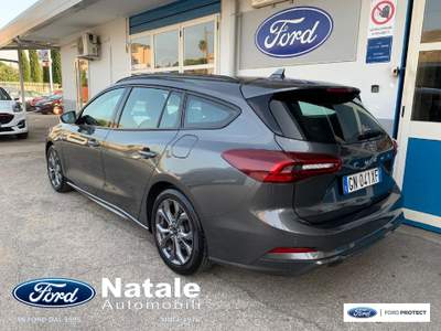 Ford Focus ST-Line 1.5 Ecoblue 120 CV Auto SW Grigio usata Pignataro Maggiore