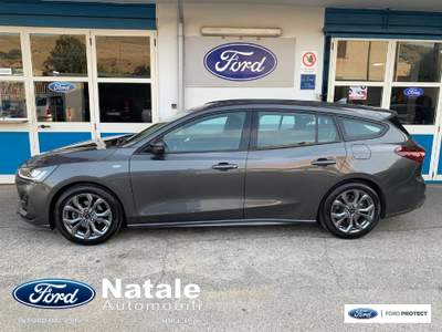 Ford Focus ST-Line 1.5 Ecoblue 120 CV Auto SW Grigio usata Pignataro Maggiore