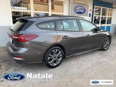 Ford Focus ST-Line 1.5 Ecoblue 120 CV Auto SW Grigio usata Pignataro Maggiore