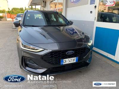 Ford Focus ST-Line 1.5 Ecoblue 120 CV Auto SW Grigio usata Pignataro Maggiore