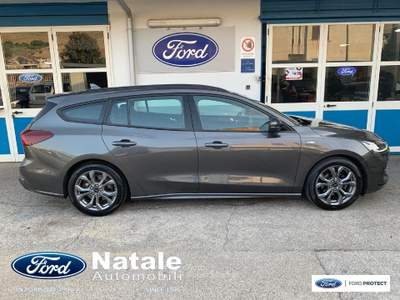 Ford Focus ST-Line 1.5 Ecoblue 120 CV Auto SW Grigio usata Pignataro Maggiore
