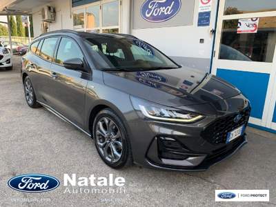 Ford Focus ST-Line 1.5 Ecoblue 120 CV Auto SW Grigio usata Pignataro Maggiore