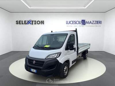 Fiat Ducato 33 2.3 mjt 120cv plm cassone aperto Bianco usata Ancona