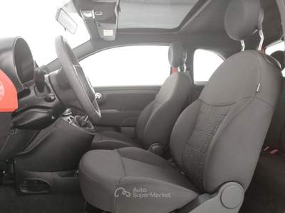 Fiat 500 1.0 Hybrid Dolcevita Clima Automatico Arancione usata Barletta