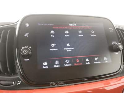 Fiat 500 1.0 Hybrid Dolcevita Clima Automatico Arancione usata Barletta