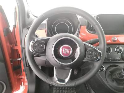 Fiat 500 1.0 Hybrid Dolcevita Clima Automatico Arancione usata Barletta