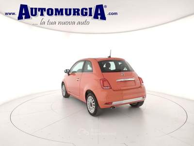 Fiat 500 1.0 Hybrid Dolcevita Clima Automatico Arancione usata Barletta