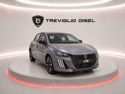 Peugeot 208 1.2 hybrid Allure 136 KM ZERO PRONTA CONSEGNA Grigio usata Romano di Lombardia