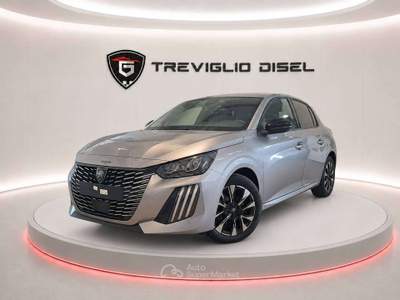 Peugeot 208 1.2 hybrid Allure 136 KM ZERO PRONTA CONSEGNA Grigio usata Romano di Lombardia