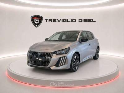 Peugeot 208 1.2 hybrid Allure 136 KM ZERO PRONTA CONSEGNA Grigio usata Romano di Lombardia