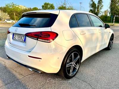 Mercedes-Benz Classe A Mercedes classe A250e Hybrid 218cv anno 2021 km certificati MB Bianco usata Rivanazzano Terme