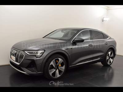 Audi e-tron sportback 50 s line edition quattro cvt Grigio usata Cremona