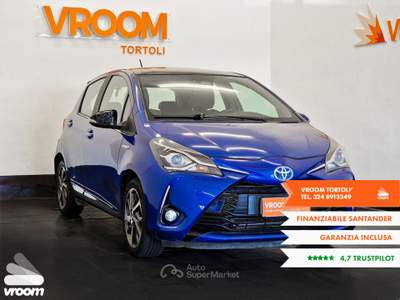 Toyota Yaris Yaris 1.5 Hybrid 5 porte Style Blu/Azzurro usata Tortolì