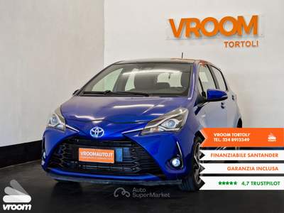 Toyota Yaris Yaris 1.5 Hybrid 5 porte Style Blu/Azzurro usata Tortolì