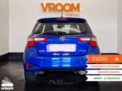 Toyota Yaris Yaris 1.5 Hybrid 5 porte Style Blu/Azzurro usata Tortolì