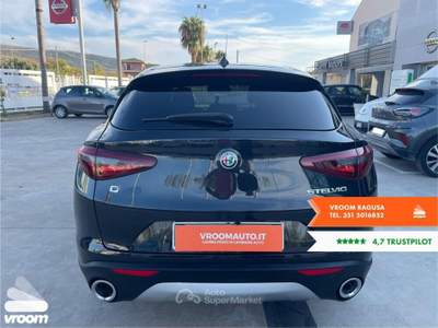 Alfa Romeo Stelvio Stelvio 2.2 Turbodiesel 190 CV AT8 Q4 Executive Nero usata Comiso