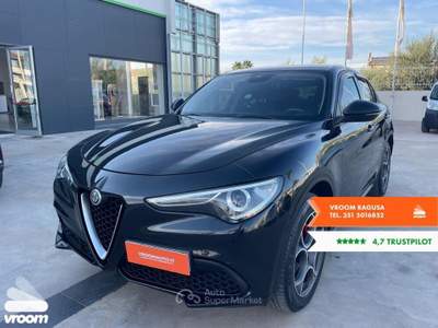 Alfa Romeo Stelvio Stelvio 2.2 Turbodiesel 190 CV AT8 Q4 Executive Nero usata Comiso