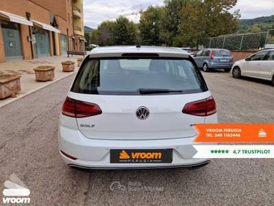Volkswagen Golf Golf 1.5 TGI DSG 5p. Business BlueMotion Technology Bianco usata Perugia