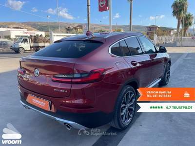 BMW X4 X4 xDrive25d Msport-X Rosso usata Comiso