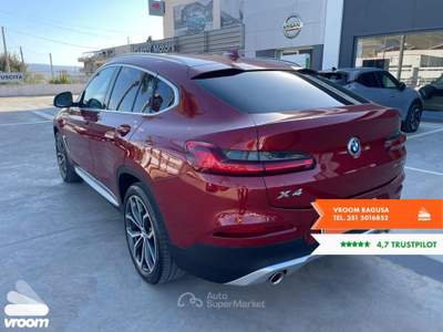 BMW X4 X4 xDrive25d Msport-X Rosso usata Comiso