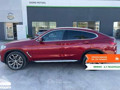 BMW X4 X4 xDrive25d Msport-X Rosso usata Comiso
