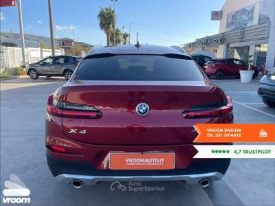 BMW X4 X4 xDrive25d Msport-X Rosso usata Comiso