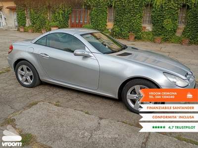 Mercedes-Benz SLK SLK 200 Kompressor cat Argento usata Pizzighettone
