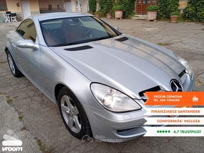 Mercedes-Benz SLK SLK 200 Kompressor cat Argento usata Pizzighettone