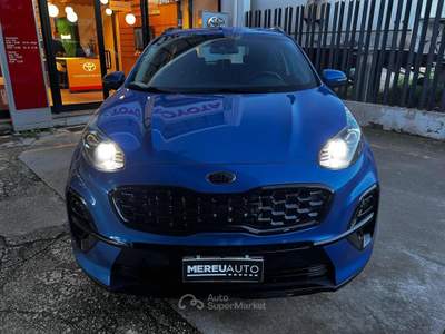 Kia Sportage 1.6 CRDI 136 DCT7 2WD Mild Hybrid Black Edition Blu/Azzurro usata Sassari