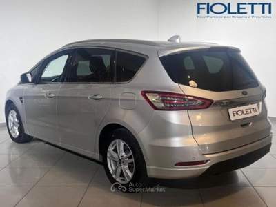 Ford S-Max 2ª SERIE 2.0 ECOBLUE 150CV START&STOP AUT.7P. TITANIUM BUSINESS Argento usata Manerbio