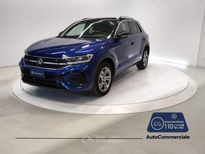 Volkswagen T-Roc T-Roc 2.0 TDI SCR 150 CV DSG R-Line Blu/Azzurro usata Bologna