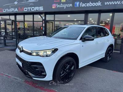 Volkswagen Tiguan 2.0 TDI 4M R LINE DSG NAVI MATRIX 20 KAMERA TETTO Bianco usata Ciampino